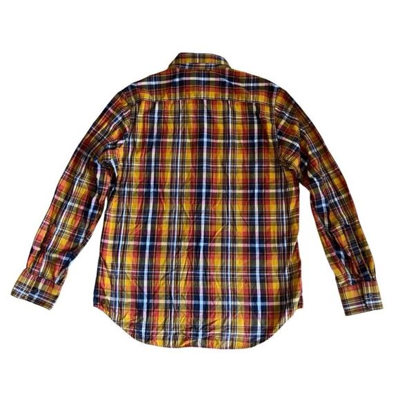 Banana Republic Men's Cotton Plaid Button Down - Size Large - Picture 5 of 6